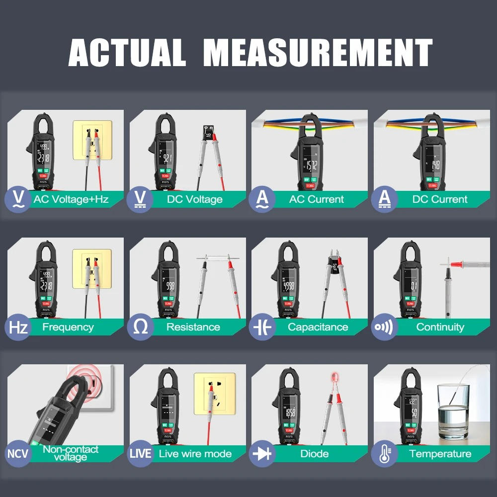 Thermabuild | AC DC Clamp Electric Meter