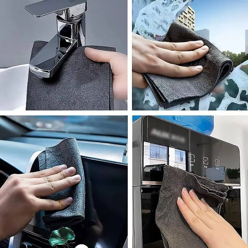 Thermabuild | 10pcs Versatile Microfiber Cloths for Windows Car Kitchen