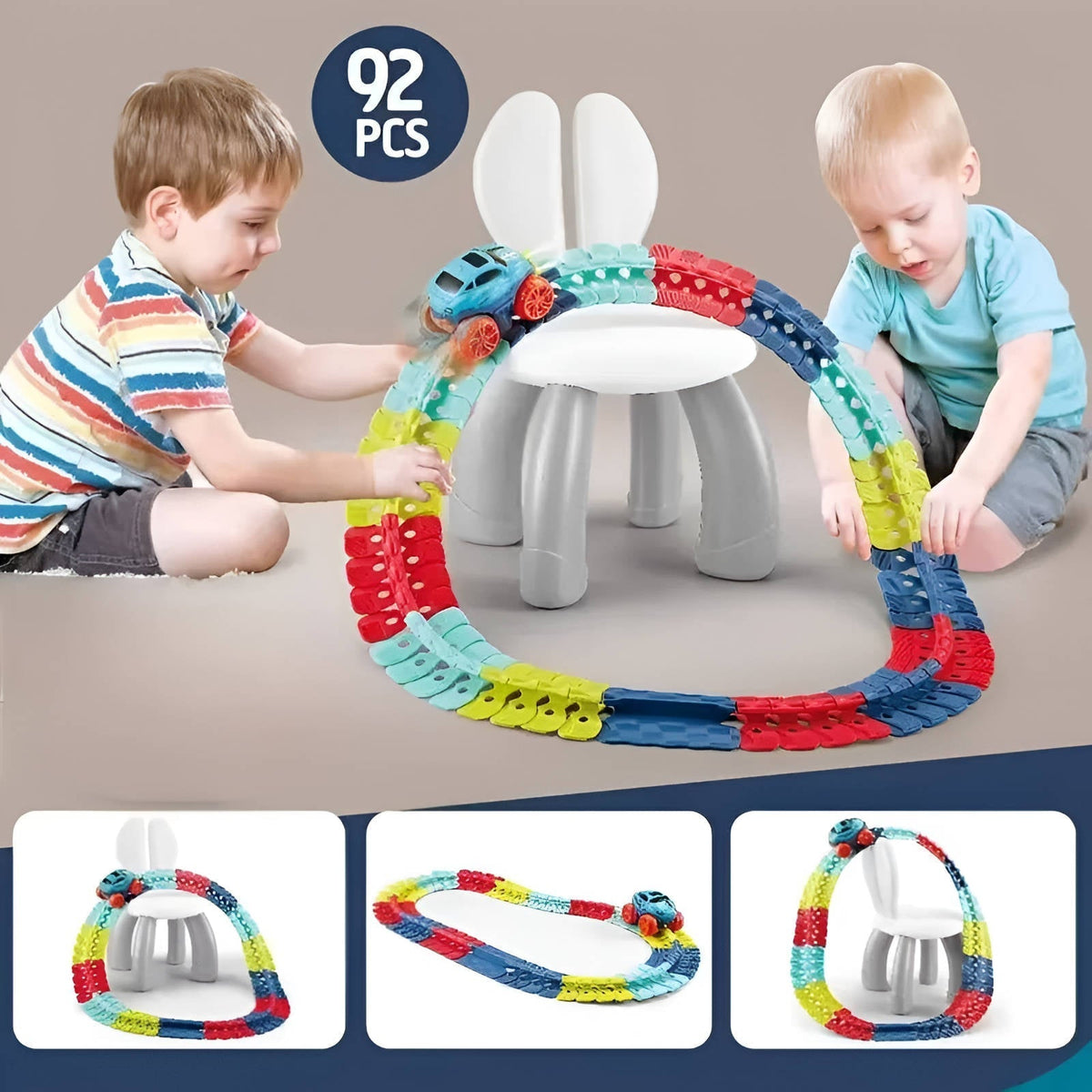 Thermabuild | Anti Gravity Race Track for Kids