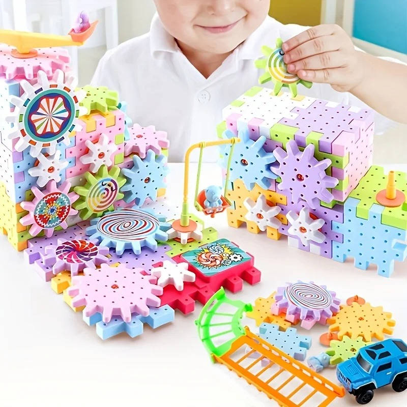 Thermabuild | 263 Pcs Kids Building Blocks Kit