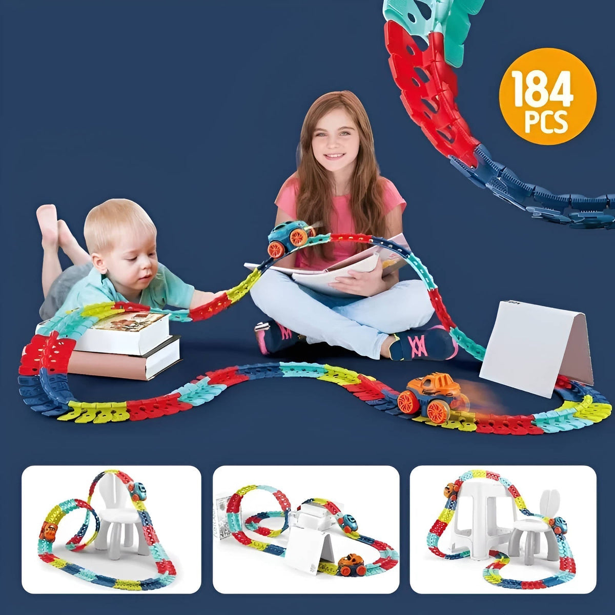 Thermabuild | Anti Gravity Race Track for Kids