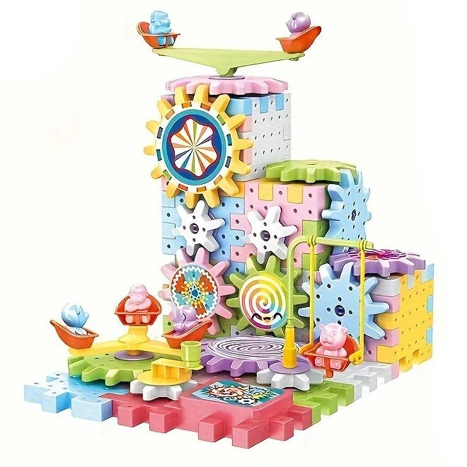 Thermabuild | 263 Pcs Kids Building Blocks Kit