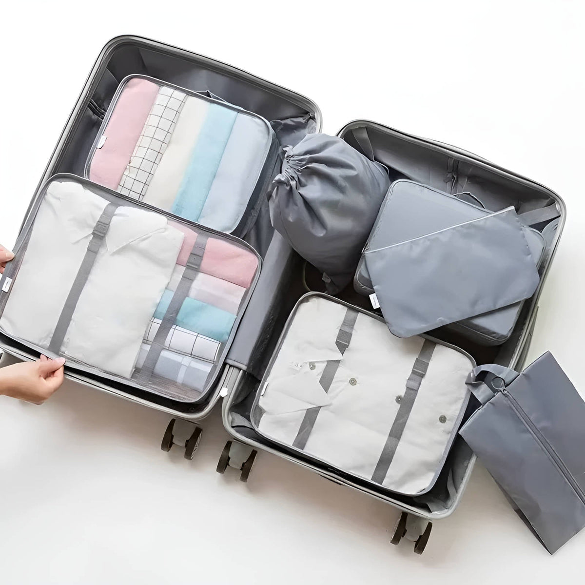 Thermabuild | 7 Set Packing Cubes For Travel