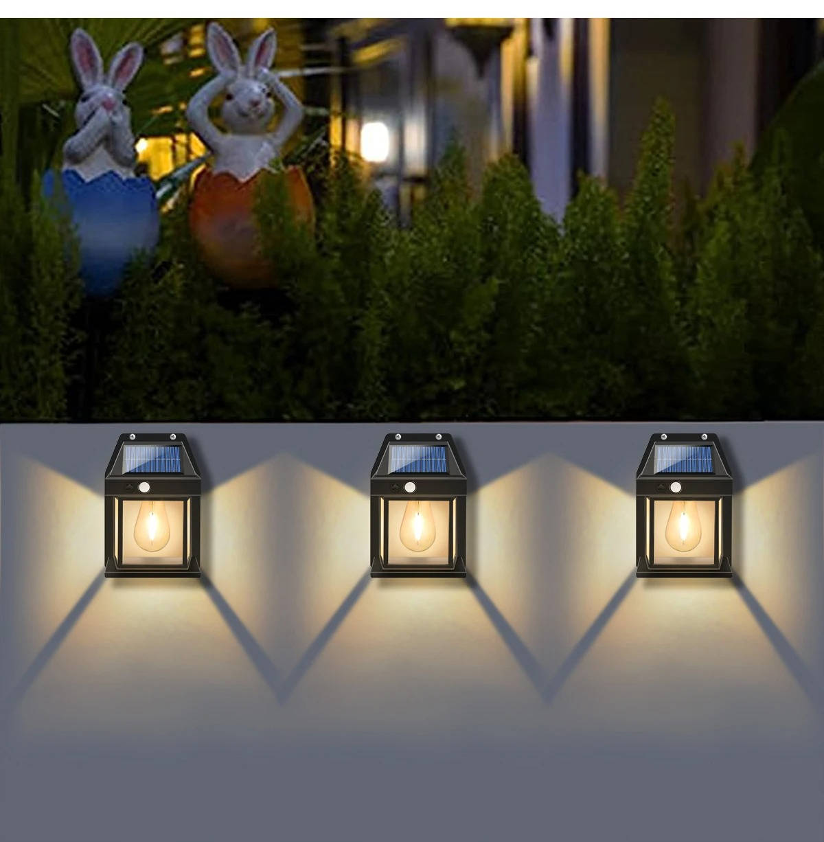Thermabuild | 2 Set Solar Wall Lamp Outdoor