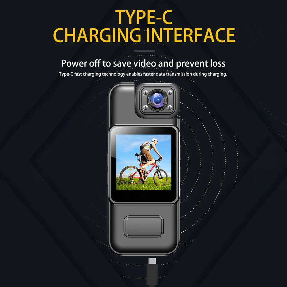 Thermabuild | 4K Ultra HD WiFi Mini Body Camera