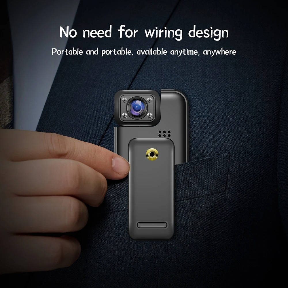 Thermabuild | 4K Ultra HD WiFi Mini Body Camera
