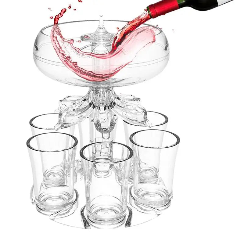 Thermabuild | 6 Shot Glass Drink Dispenser