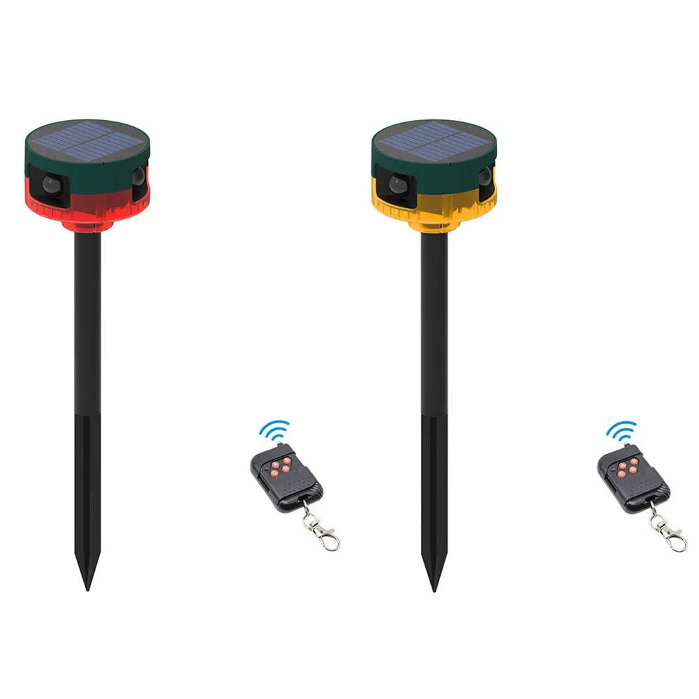 Thermabuild | 360 Degree Solar Repeller For Pigeon Bird Wild Boar Rabbit Deer