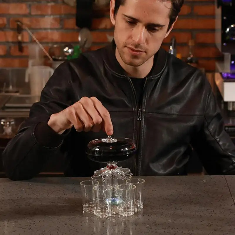 Thermabuild | 6 Shot Glass Drink Dispenser