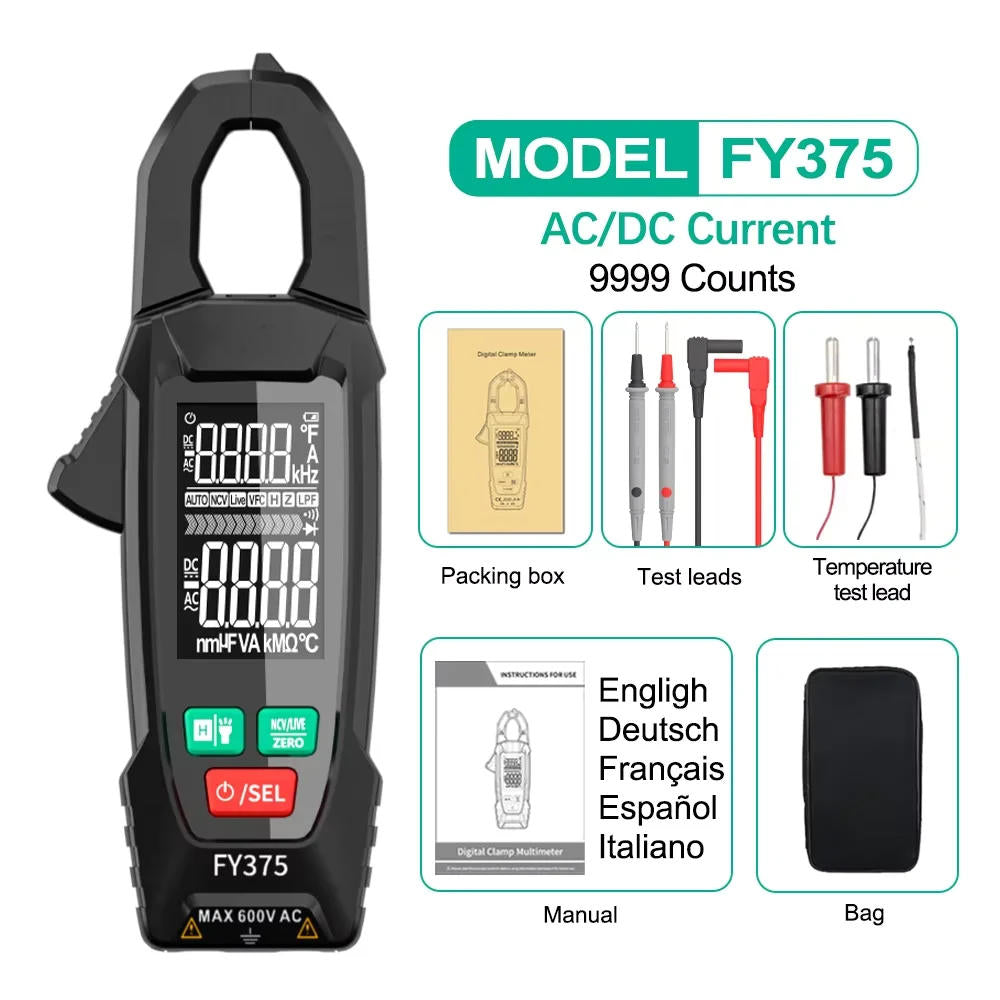 Thermabuild | AC DC Clamp Electric Meter
