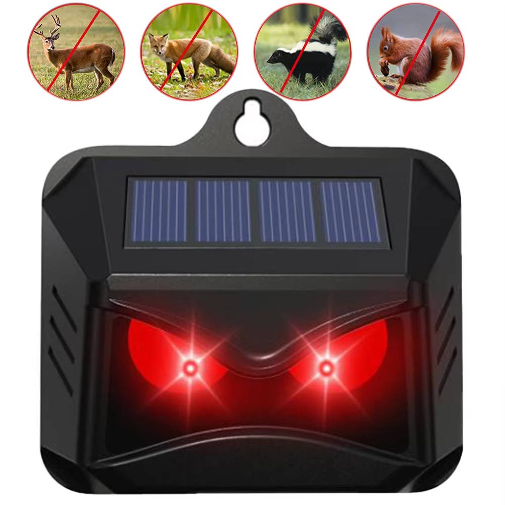 Thermabuild | 2pcs Solar Powered Ultrasonic Animal Repellent