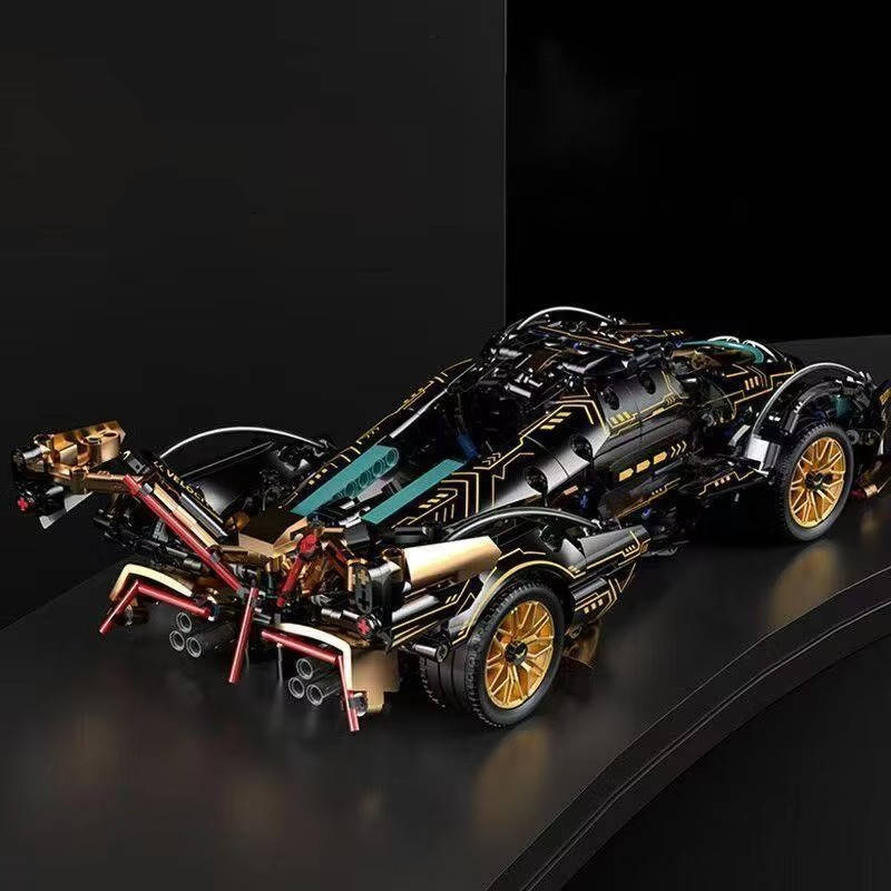Thermabuild | 1690 Piece V12 Model Car Building Block Set