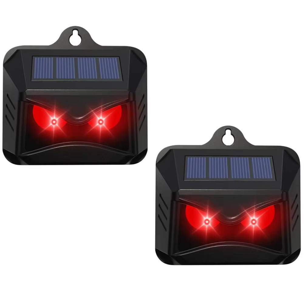 Thermabuild | 2pcs Solar Powered Ultrasonic Animal Repellent