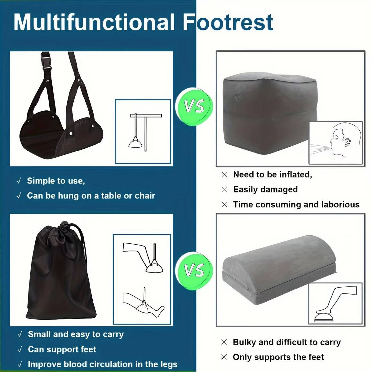 Thermabuild | 2 Set Foot Hammock
