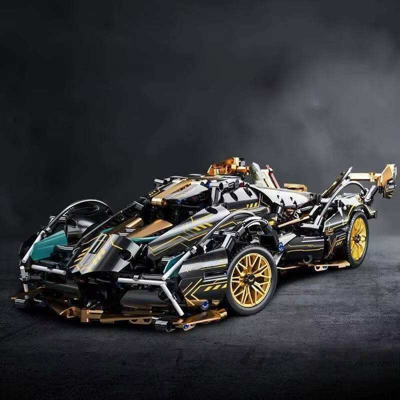 Thermabuild | 1690 Piece V12 Model Car Building Block Set