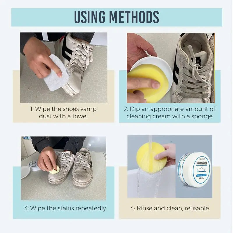 Thermabuild | 100g White Shoes Cleaner - All-Purpose Cleansing Cream