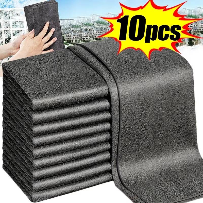 Thermabuild | 10pcs Versatile Microfiber Cloths for Windows Car Kitchen