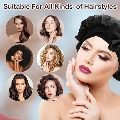Thermabuild | All-Night Silk Bonnet - Stays On All Night Guaranteed