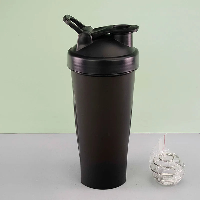 Thermabuild | 600ml Leak-Proof Protein Shaker Bottle with Mixing Ball