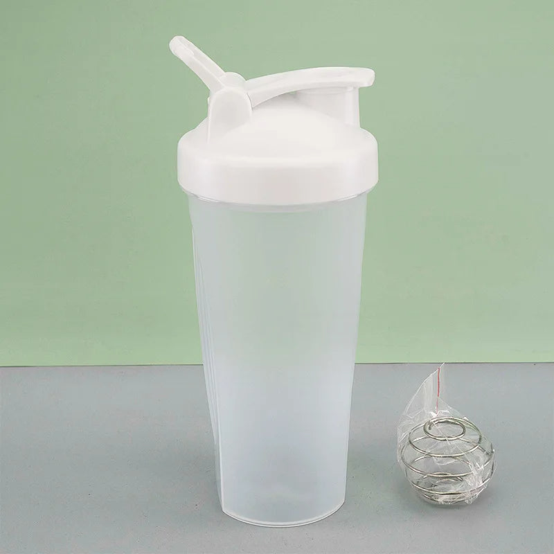 Thermabuild | 600ml Leak-Proof Protein Shaker Bottle with Mixing Ball