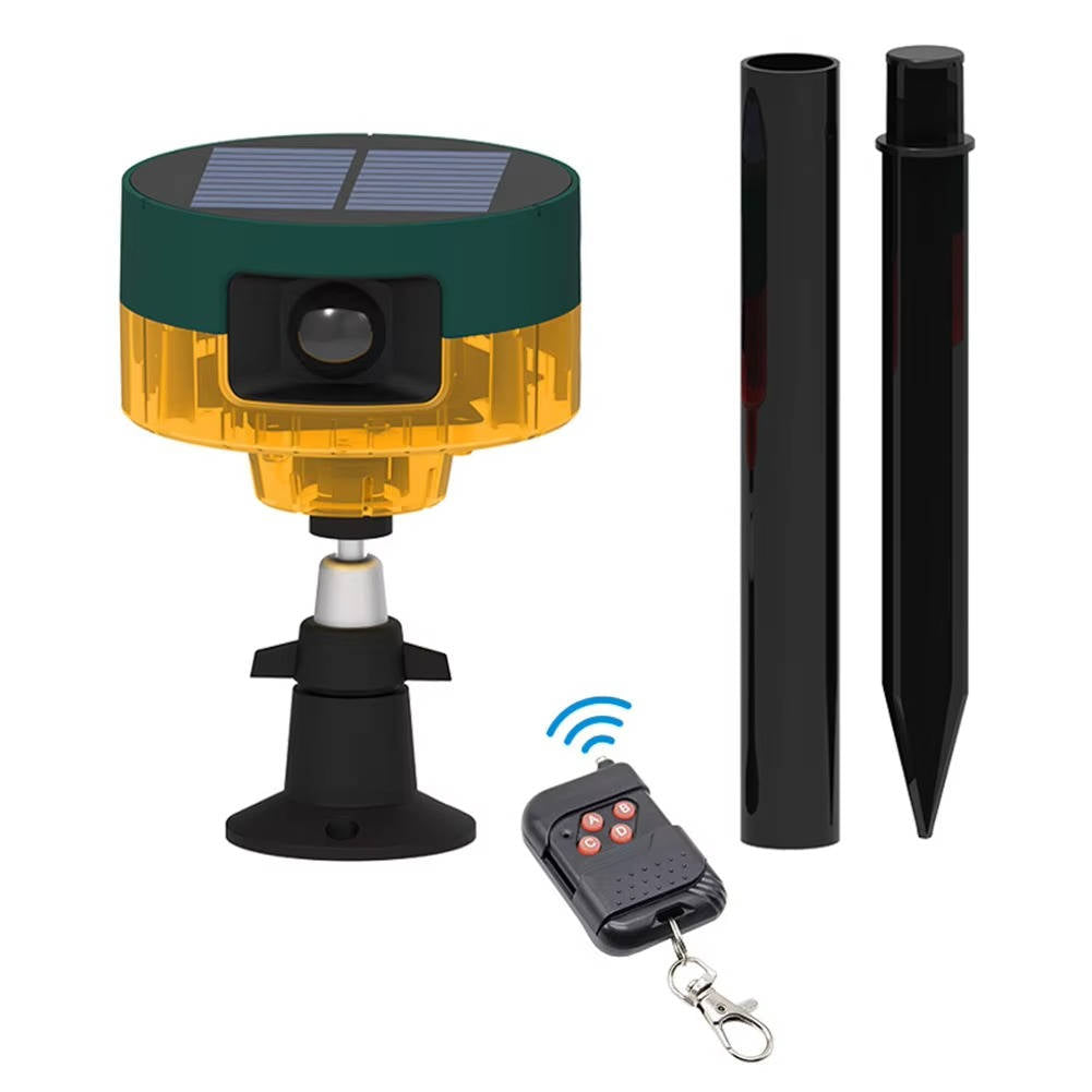 Thermabuild | 360 Degree Solar Repeller For Pigeon Bird Wild Boar Rabbit Deer
