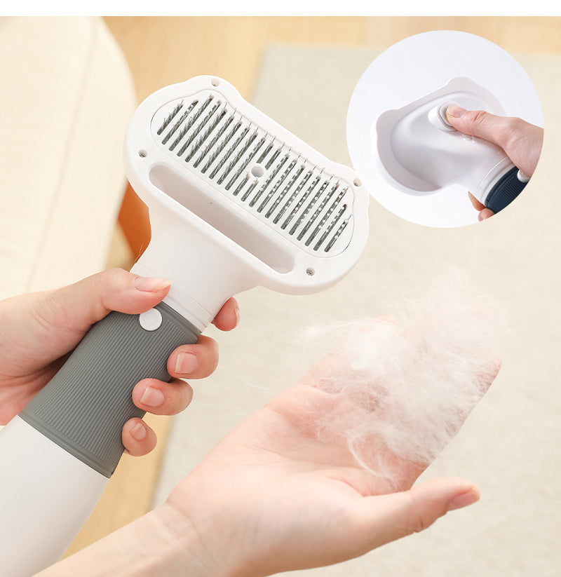 Thermabuild | 3-in-1 Dog Hair Dryer and Grooming Brush