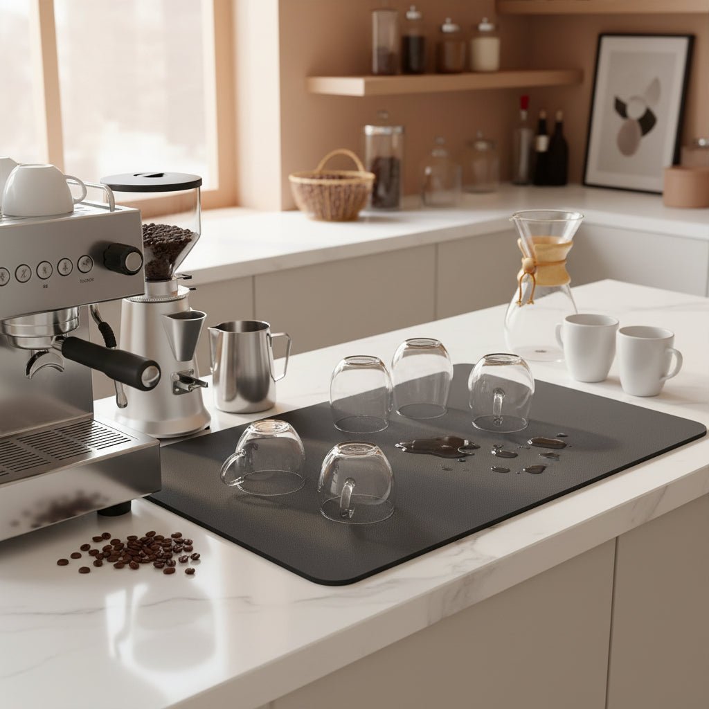 Thermabuild | Diatomite Kitchen Draining Mat with Rapid Evaporation Design