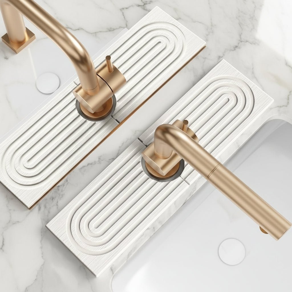 Thermabuild | Ultra-Absorbent Diatomite Drying Mat for Cleaner Sink Spaces