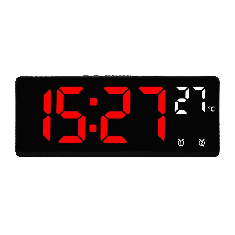 Thermabuild | Voice Control Digital Alarm Clock with Dual Alarms
