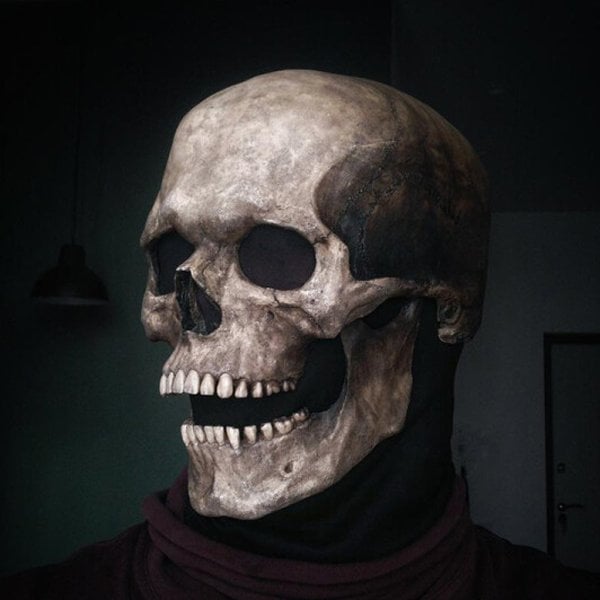 Thermabuild | Skull Mask — Haunt Every Room with Unmatched Realism and All-Night Comfort