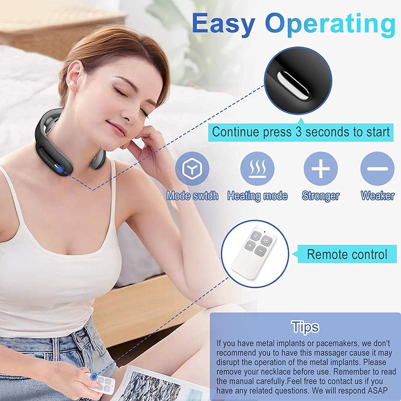 Thermabuild | Electrical Neck Massager for Deep Pain Relief