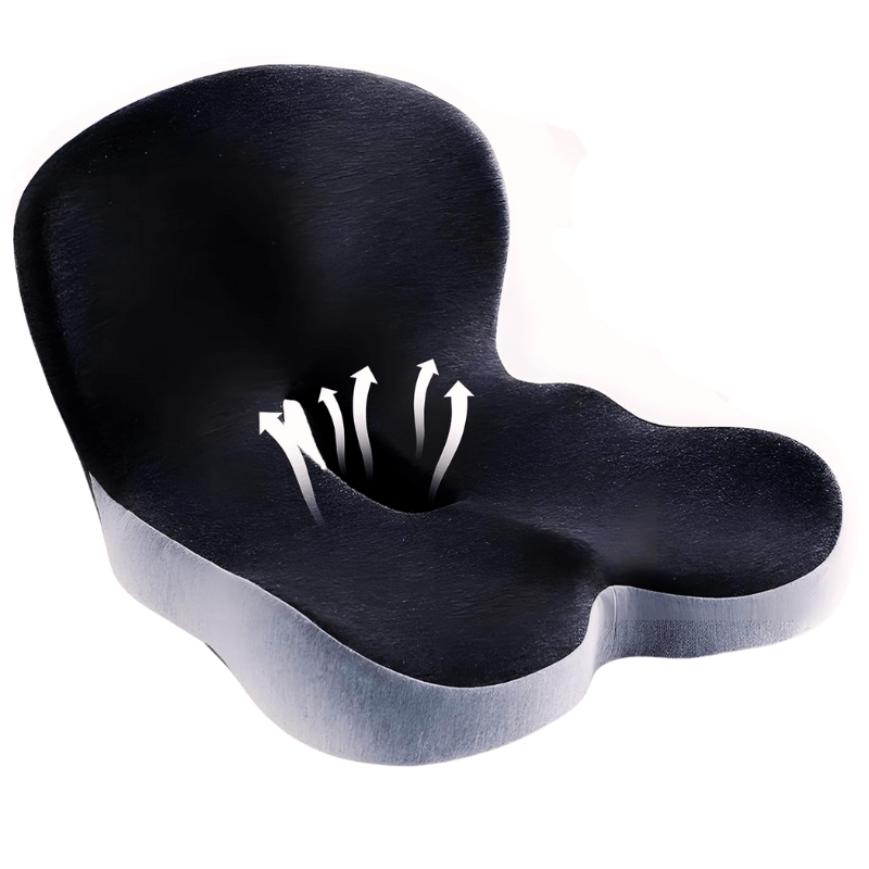 Thermabuild | Ergonomic Memory Foam Seat Cushion for Everyday Comfort