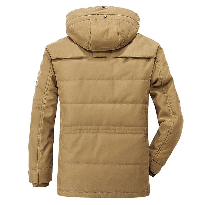Thermabuild | Sustainable Men's Insulated Winter Jacket with Rain Resistant Finish