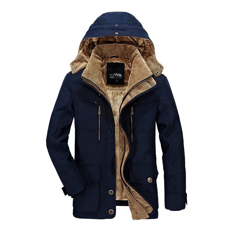 Thermabuild | Sustainable Men's Insulated Winter Jacket with Rain Resistant Finish