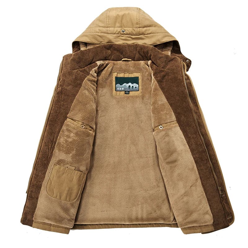 Thermabuild | Sustainable Men's Insulated Winter Jacket with Rain Resistant Finish