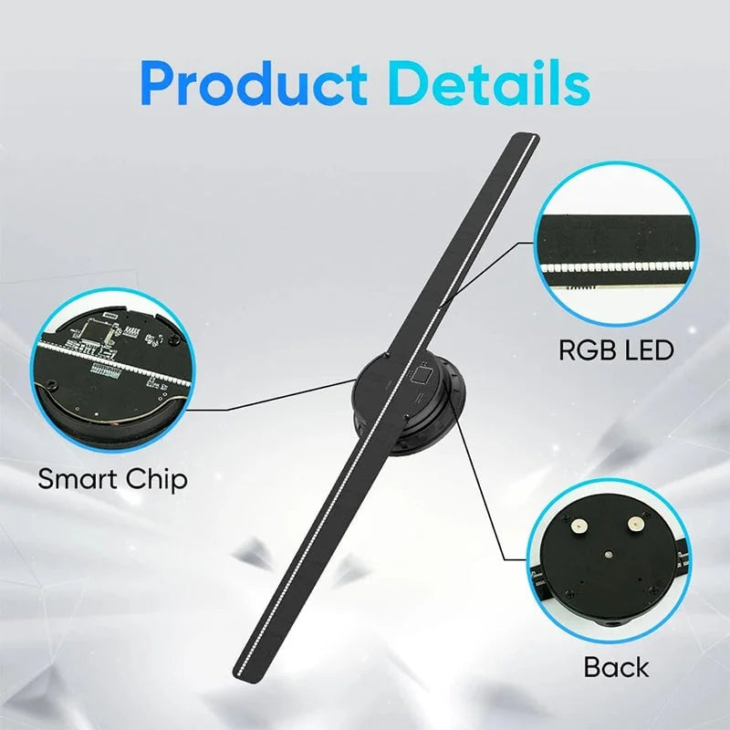 Thermabuild | 3D Hologram LED Fan Projector