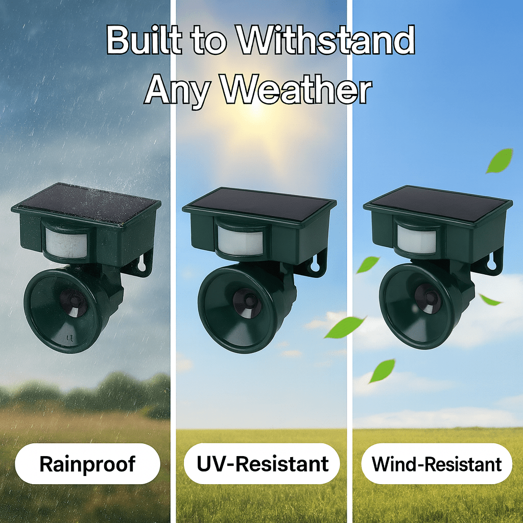 Thermabuild | Motion-Activated Bird Repeller for Quiet & Clean Outdoor Spaces