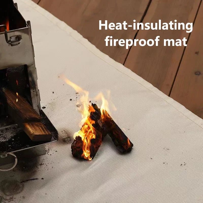 Thermabuild | Heat-Resistant Fireproof Fiberglass Mat for Outdoor Activities