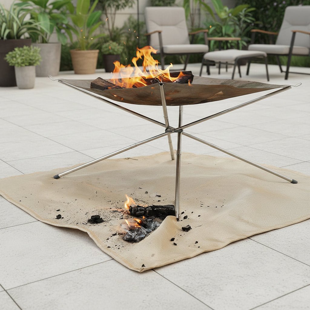 Thermabuild | Heat-Resistant Fireproof Fiberglass Mat for Outdoor Activities