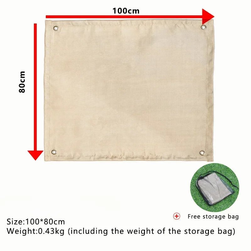 Thermabuild | Heat-Resistant Fireproof Fiberglass Mat for Outdoor Activities