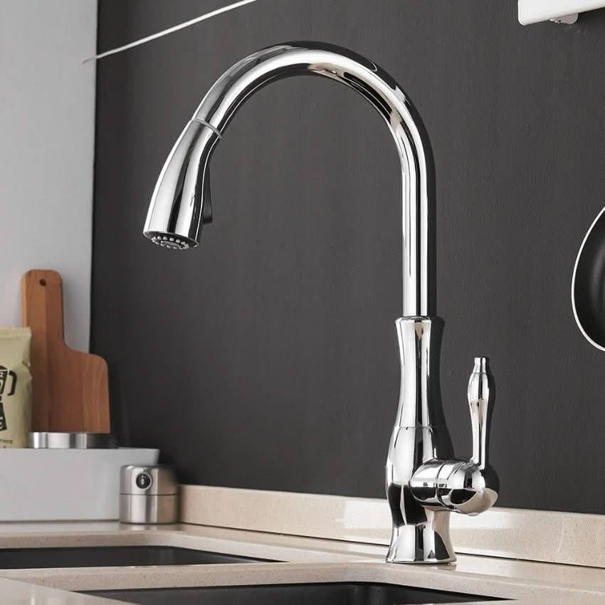 Thermabuild | Extendable Stainless Steel Kitchen Tap for Flexible Rinsing