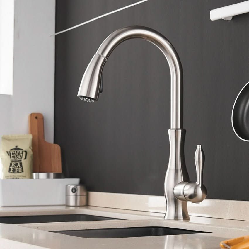 Thermabuild | Extendable Stainless Steel Kitchen Tap for Flexible Rinsing