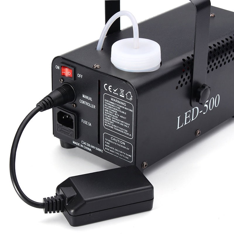 Thermabuild | Halloween Fog Machine Smoke with Built-In LED Lights Wireless Remote for Party Decoration