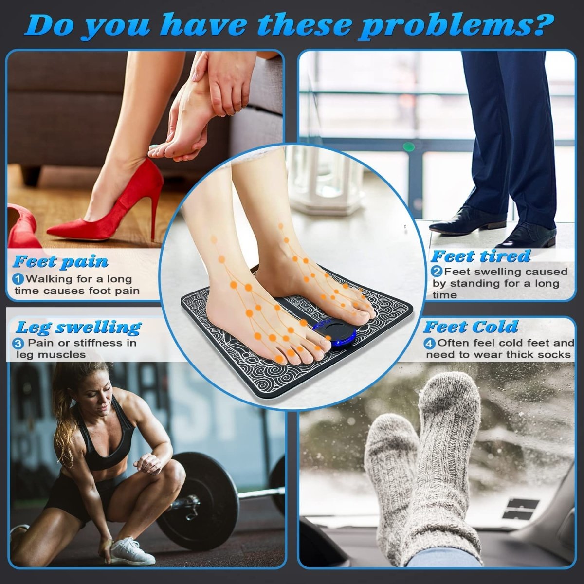Thermabuild | Heated Foot Massager for Relaxation and Pain Relief