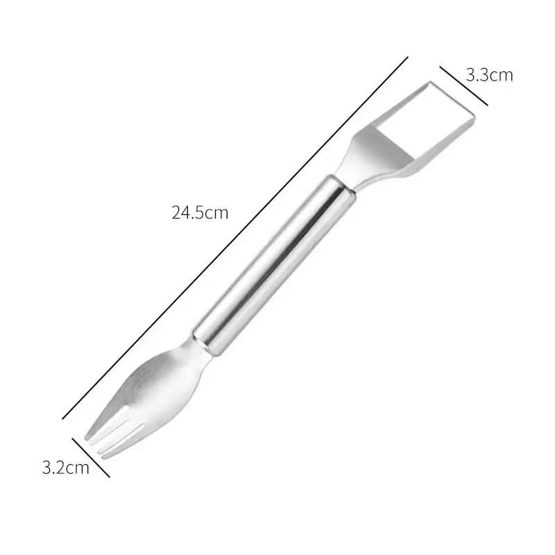 Thermabuild | Dual Blade & Fork for Effortless Fruit Preparation