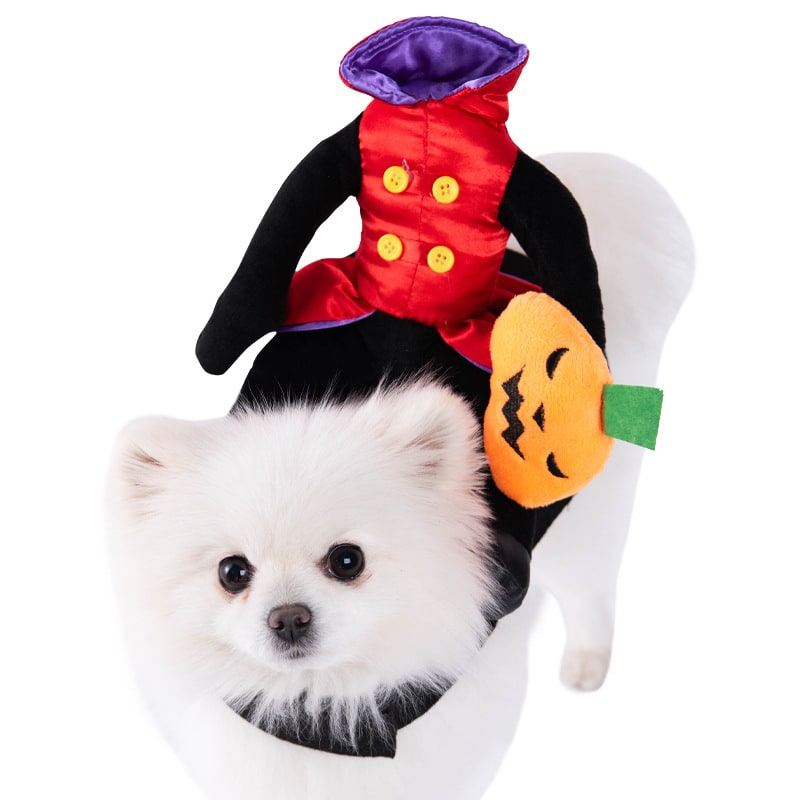 Thermabuild | Funny Dog Costume with Novelty Holiday Designs and Adjustable Closures Halloween