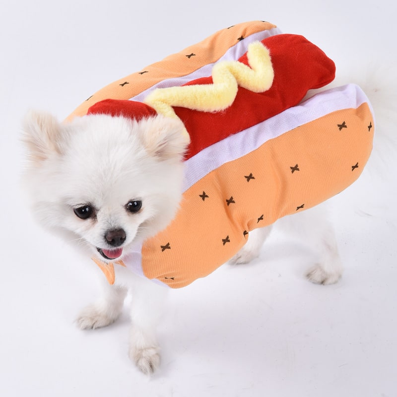 Thermabuild | Funny Dog Costume with Novelty Holiday Designs and Adjustable Closures Halloween