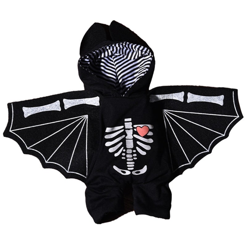 Thermabuild | Funny Dog Costume with Novelty Holiday Designs and Adjustable Closures Halloween