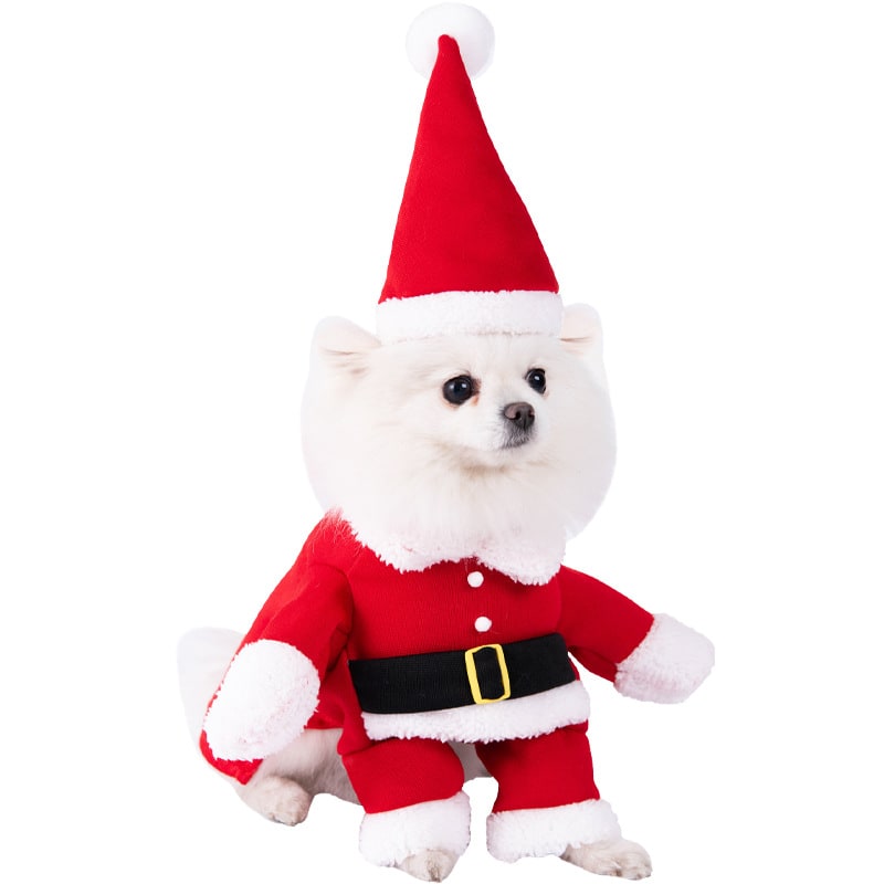 Thermabuild | Funny Dog Costume with Novelty Holiday Designs and Adjustable Closures Halloween