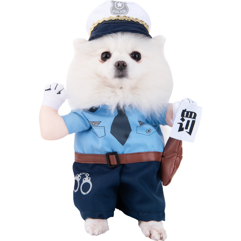 Thermabuild | Funny Dog Costume with Novelty Holiday Designs and Adjustable Closures Halloween